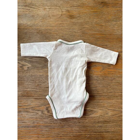 Oso & Me Organic Cotton Long Sleeve Bodysuit Newborn - Picture 2 of 3